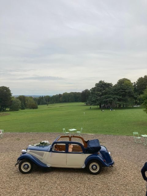 Visit in classic car Paris Chantilly Versailles Auvers - Discover Paris and the Surroundings in Style: Vintage Car Tour of Chantilly, Versailles, and Auvers-sur-Oise