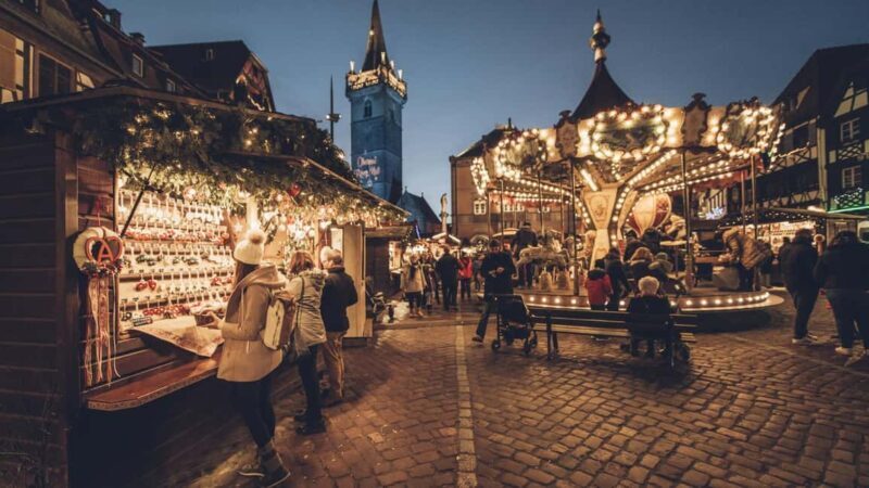 Visit the authentic Christmas market in Obernai - Visit the authentic Christmas market in Obernai