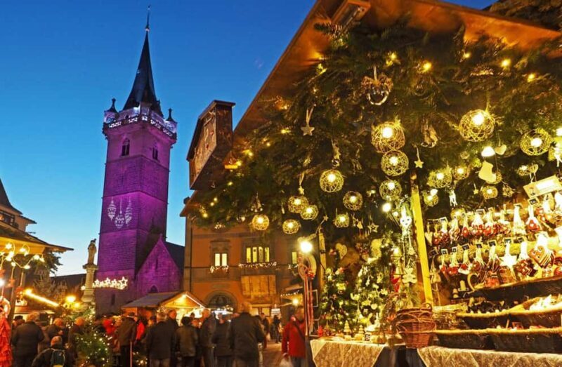 Visit the authentic Christmas market in Obernai - Key Points