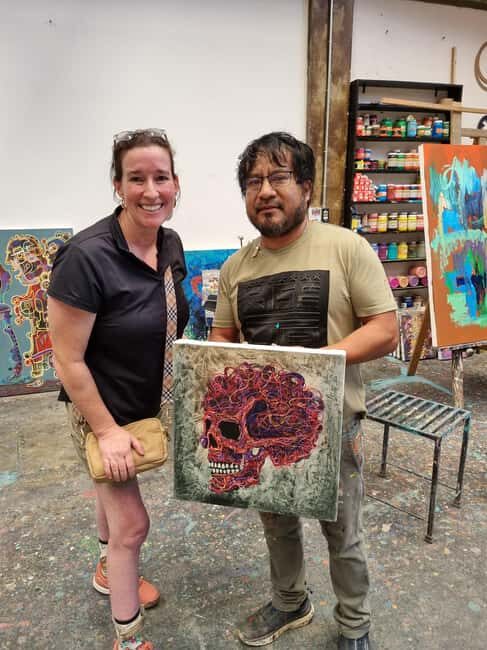 Visit to workshops and studios of contemporary art - An Introduction to the Tour Experience