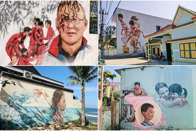 Visiting Tam Thanh mural village - Mother Thu monument - Key Points