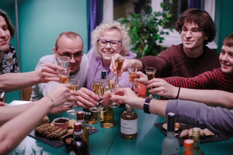 Vodka tasting in a hidden bar - A Unique Vodka Tasting Experience in Krakows Hidden Bar