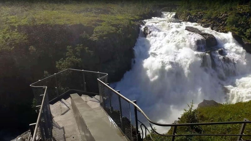 Vøringsfossen Waterfall  the Grand tour of Hardanger Fjord - An Introduction to the Tour Experience