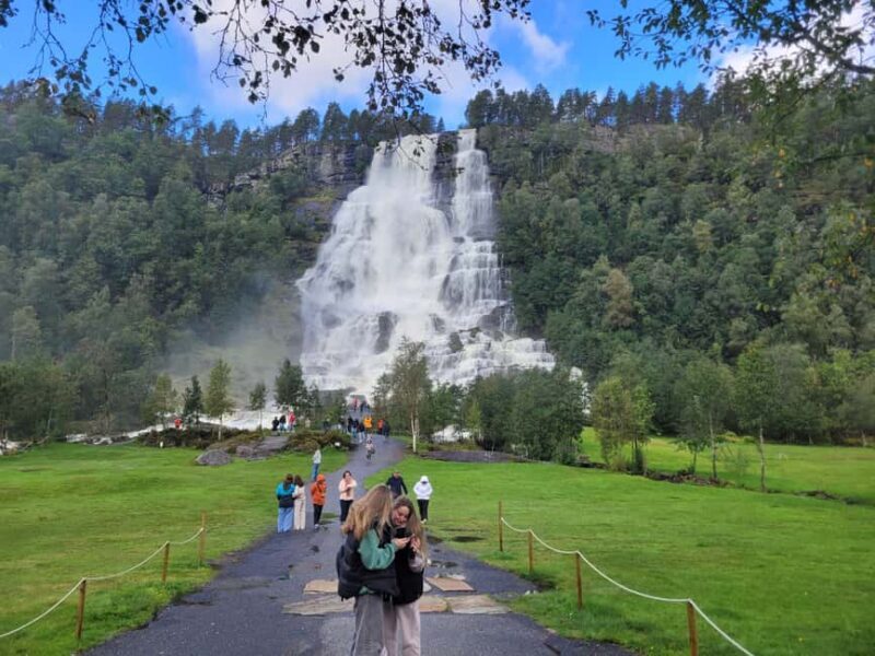 Voss: Tvindefossen Waterfalls Gudvangen & Flam Tour - Voss: Tvindefossen Waterfalls Gudvangen & Flam Tour — A Close-Up Look at Norway’s Natural Wonders