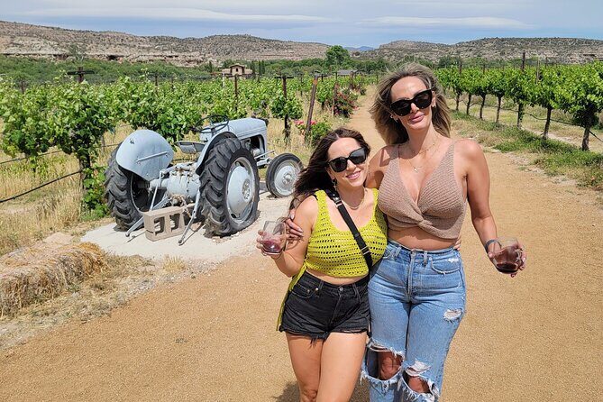 Voted Best in Sedona-Jerome & Vineyards, with Lunch & Tastings - Key Points