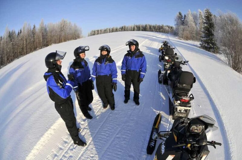 Vuokatti: Snowmobile Safari with Lunch at Haapala BnB - Key Points