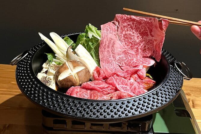 Wagyu BBQ & Sukiyaki with Sake Pairing Experience near Ginza - Wagyu BBQ & Sukiyaki with Sake Pairing Experience near Ginza