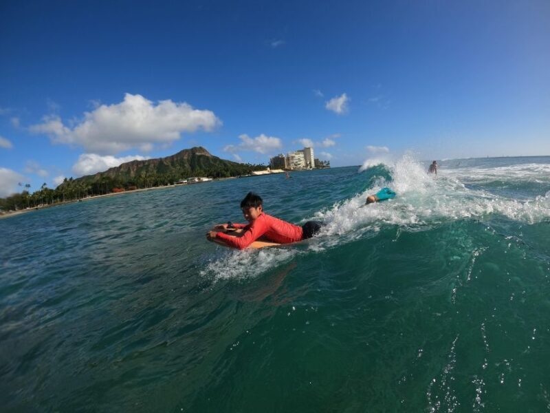 Waikiki: Family, Group & Private Bodyboard Lessons - Key Points