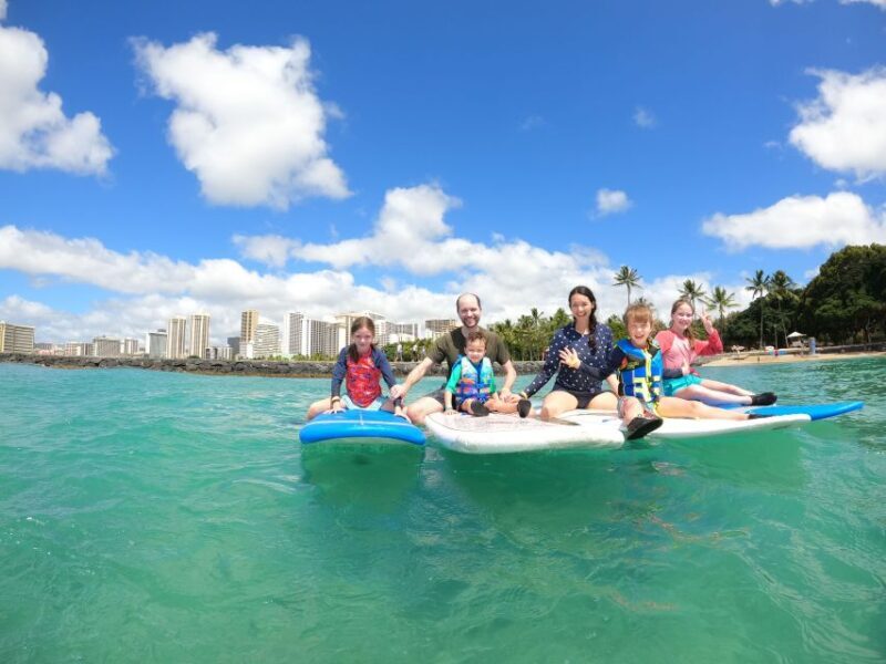Waikiki: Family, Private, and Group Surfing Lessons - The Itinerary: From Land to Wave