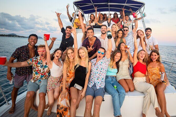 Waikiki Friday Fireworks Party Cruise with Live DJ & Full Bar - Key Points