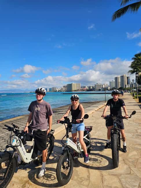 Waikiki: Guided E-Bike Tour with Local History & Ocean Views - Key Points