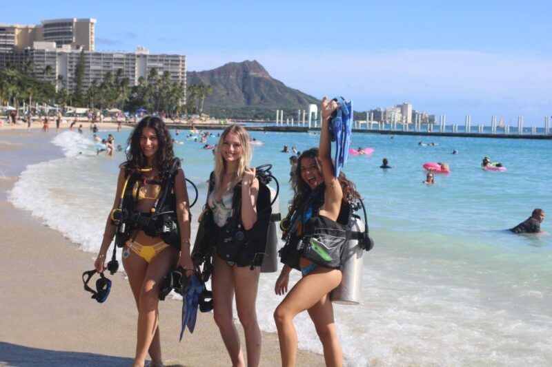 Waikiki: Honolulu Beginner Scuba Diving with Videos - Frequently Asked Questions