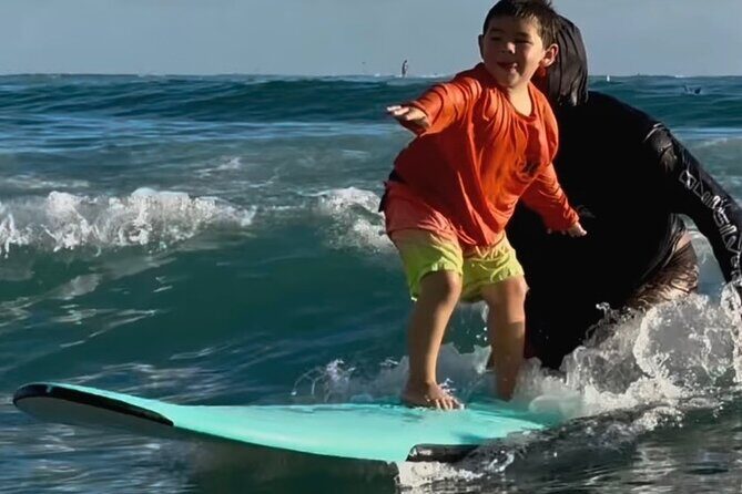 Waikiki Surf Lesson (Hawaiian Boy Surf School) - Key Points