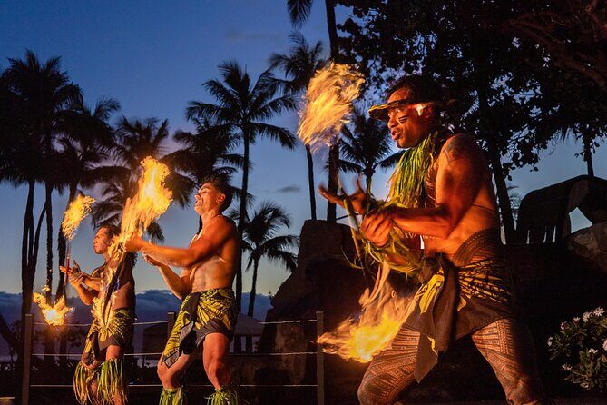 Wailele Luau Including Fire and Knife Performance Plus Dinner - Key Points