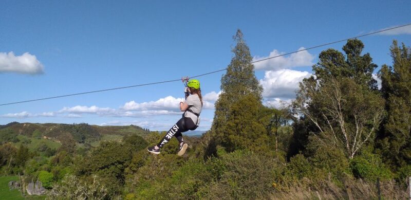 Waitomo Caves 1-Kilometer-Long Zipline Tour - Key Points