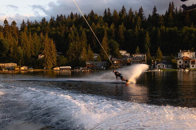 Wake Surf and Wakeboarding on Lake Whatcom - The Sum Up