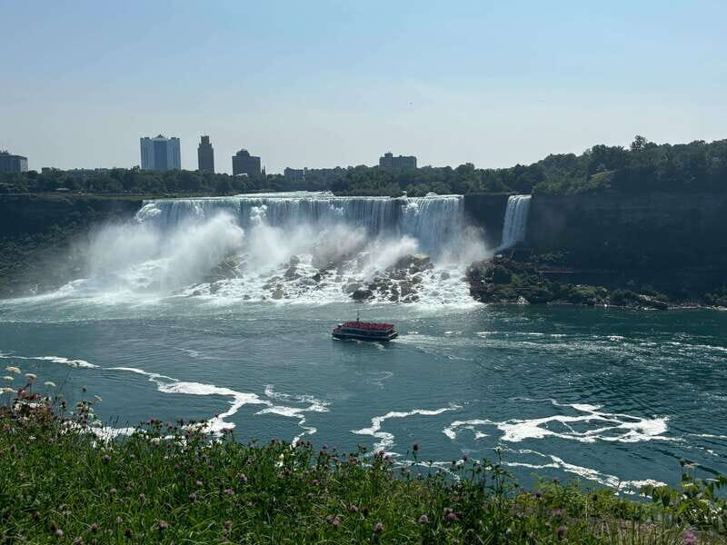 Walking Tour of Niagara Falls Canada and Hornblower Boat - Key Points