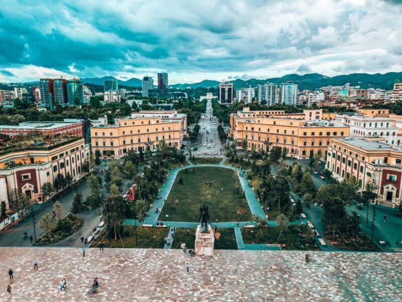 Walking tour of Tirana - discoveries, history, and culture (in FRENCH) - Skënderbej Square and Its Surroundings