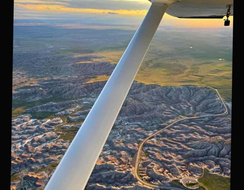 Wall SD: Small Airplane Tour To See Badlands National Park - The Experience in Detail