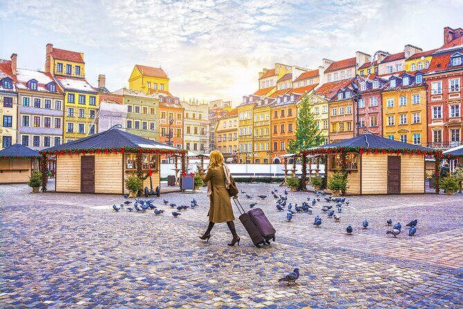 Warsaw Layover City Tour by car with airport pick-up - Key Points