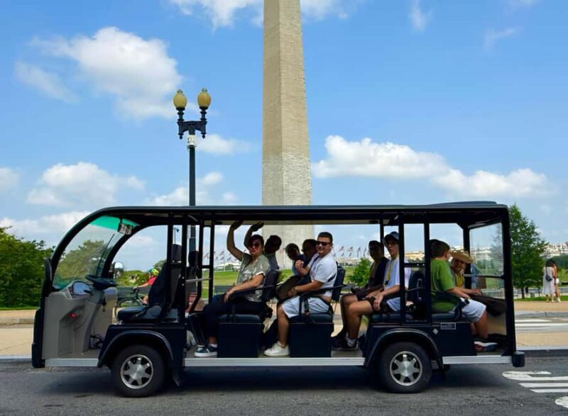 Washington D.C: National Mall & Memorials Guided Cart Tour - Key Points