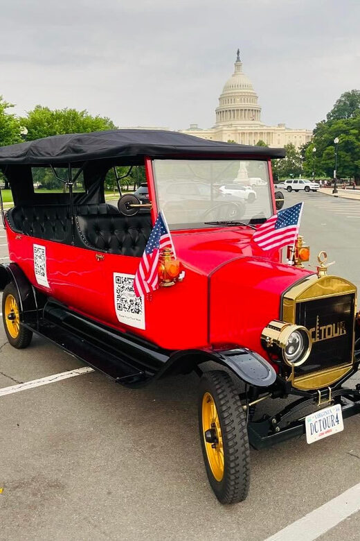 Washington, DC: Day & Night Electric Cart & Vintage Car Tour - A Closer Look at the Tour Itinerary