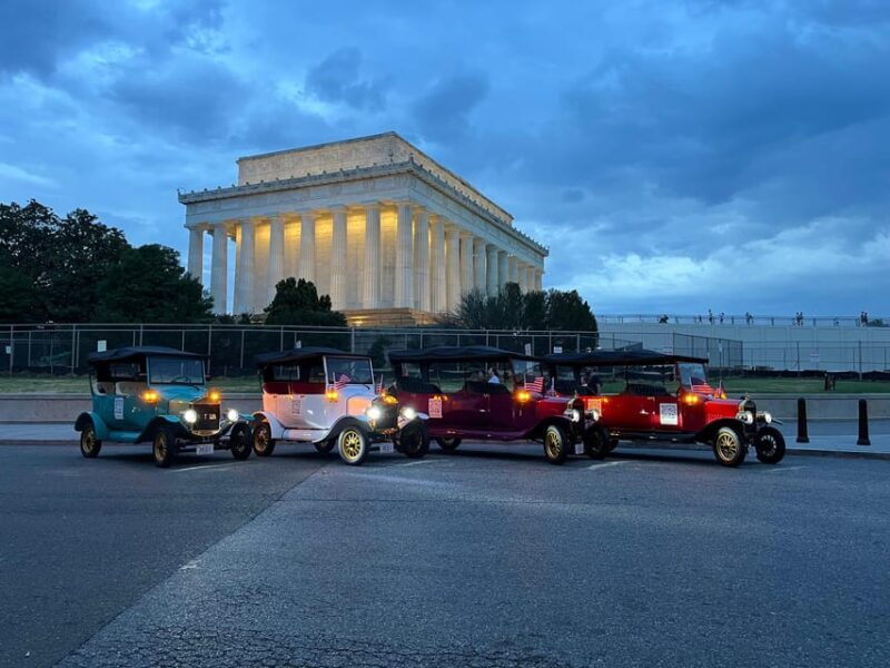 Washington, DC: Day & Night Electric Cart & Vintage Car Tour - FAQ