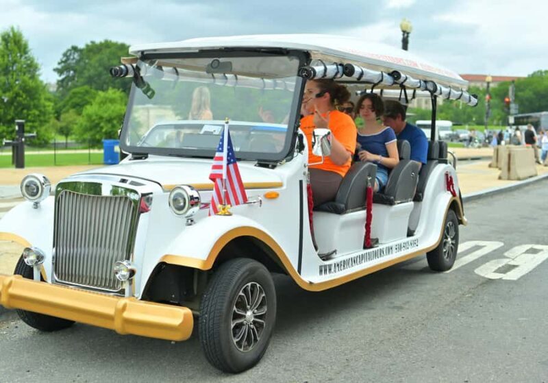 Washington DC: Guided Monuments Tour by E-Cart with Blankets - Key Points