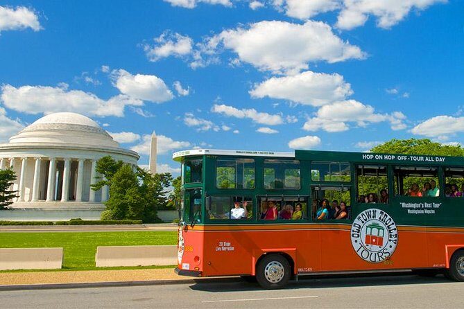 Washington DC Hop-On Hop-off Trolley Tour with 15 Stops - The Sum Up