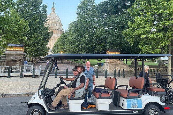 Washington DC Legend Cart Shuttle Evening Tour - Key Points