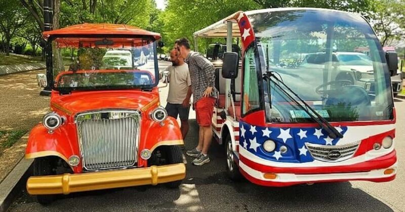 Washington DC Monuments & History Guided Electric Cart Tour - Key Points