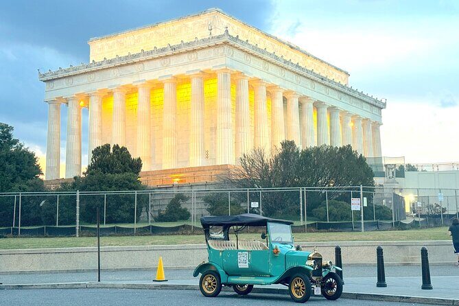 Washington DC Moonlight Tour by Electric Cart or Vintage Car - Washington DC Moonlight Tour by Electric Cart or Vintage Car