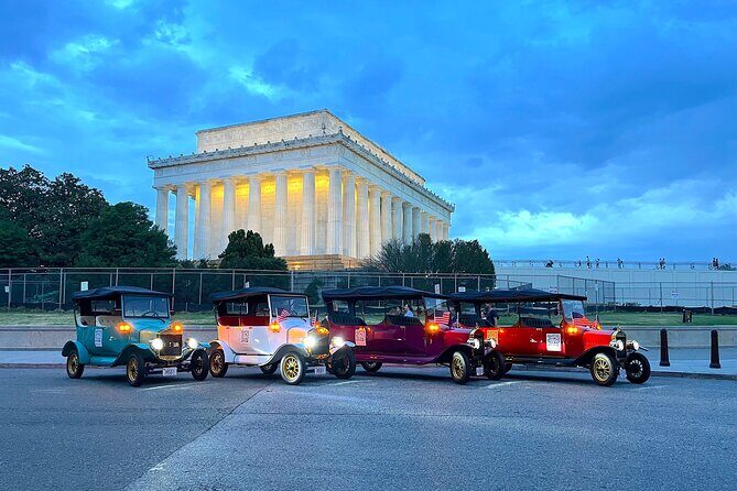 Washington DC Moonlight Tour by Electric Cart or Vintage Car - Transportation and Comfort