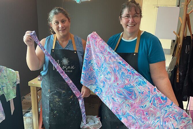 Water Marbling Workshop in Voorhees, NJ - Key Points