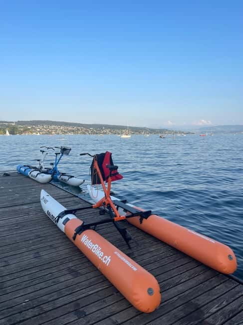 Waterbike on Lake Zurich - A Deep Dive Into the Waterbike Experience