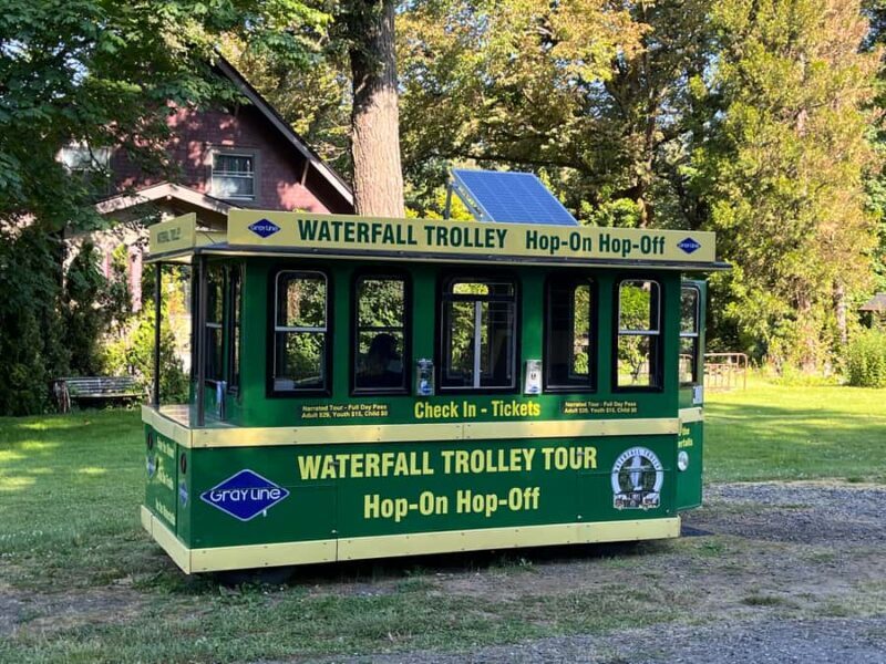Waterfall Express -PDX: Waterfall Trolley Tickets + Transfer - The Sum Up
