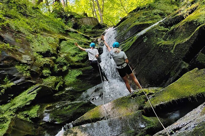 Waterfall Rappelling in Bear Creek PA - An Unforgettable Rappelling Adventure in Bear Creek, PA
