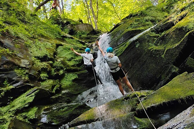 Waterfall Rappelling in Delaware Water Gap PA - Key Points