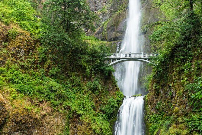 Waterfalls & Wine Tour-Multnomah Falls,Vineyards,Hood River Combo - A Detailed Look at the Waterfalls & Wine Tour