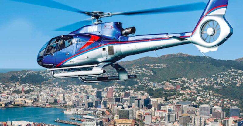 Wellington: Scenic Harbour Helicopter Flight - Flying Over Wellington Harbour