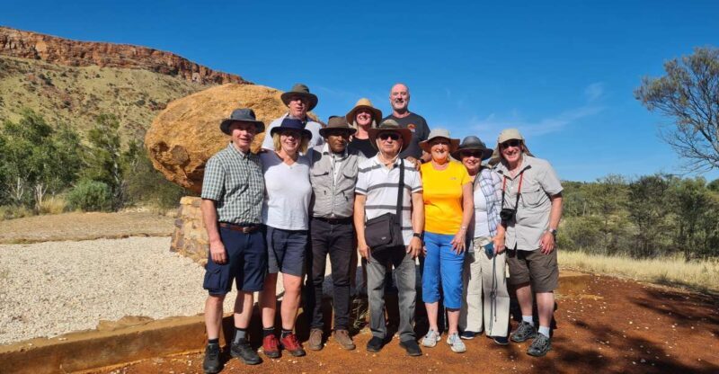 West and East MacDonnell Ranges Full Day Tour - Small Group - First Stop: Anzac Hill for a Panoramic View