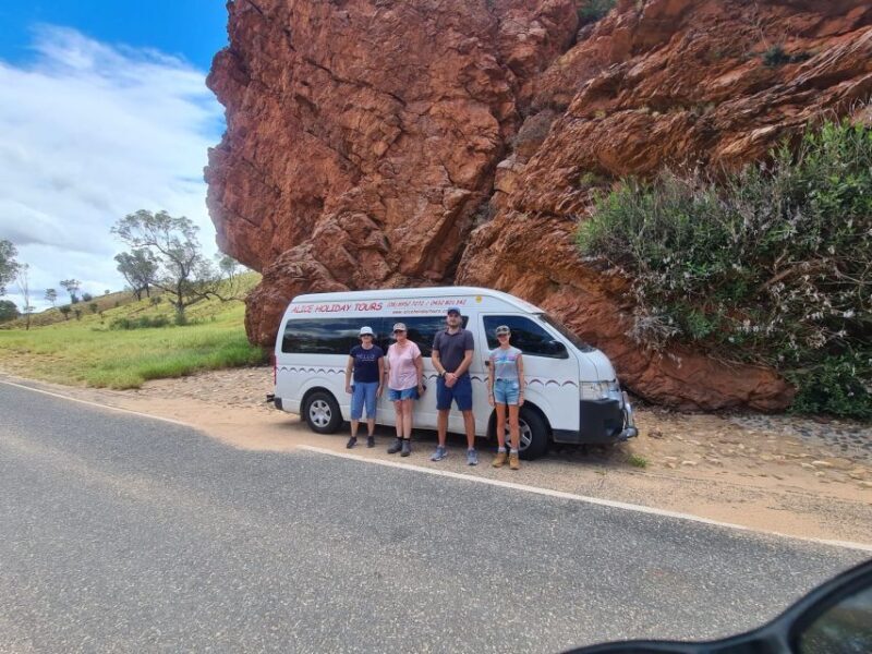 West and East MacDonnell Ranges Full Day Tour - Small Group - Emily and Jessie Gaps: Dreaming Stories and Rock Art