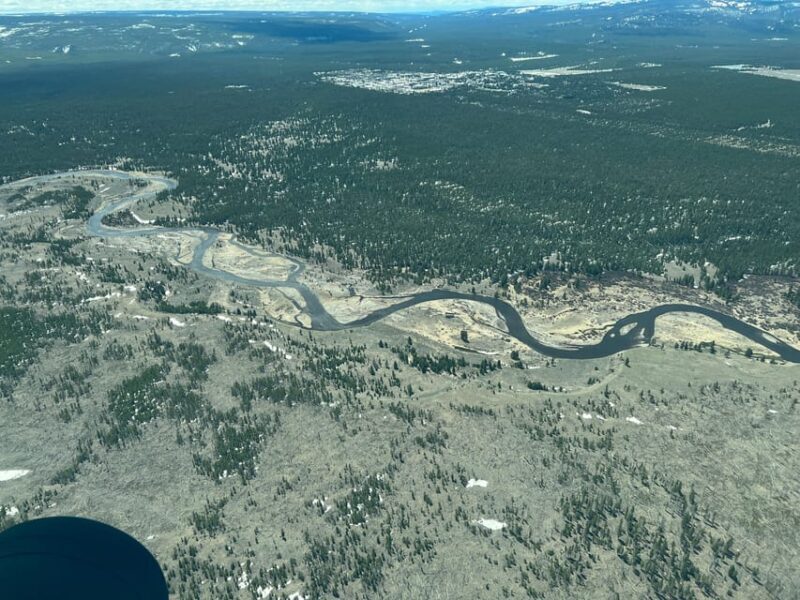 West Yellowstone:45 Minute Aerial Tour Rugged Mountains - The Experience in Detail