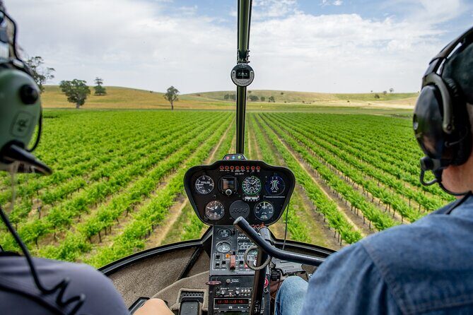 Western Ridge & Valley Floor: 20-Minute Helicopter Flight - Discover the Barossa Valley from Above with a 20-Minute Helicopter Flight