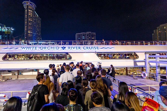 White Orchid Dinner Cruise at Bangkok with Pickup & Live Music - End of Review