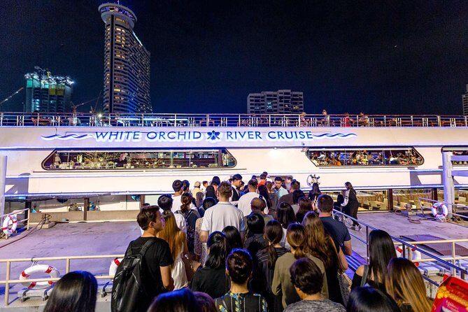White Orchid Dinner River Cruise at Bangkok Admission Ticket - Views and Atmosphere