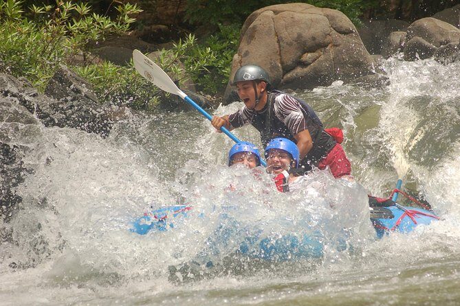 White Water Rafting Class 3/4 Tenorio River from Tamarindo - Key Points