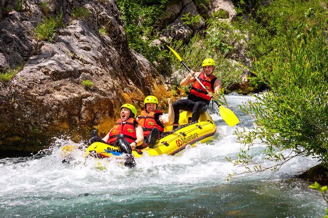 Whitewater Rafting on Cetina River from Split or estanovac - What’s Included and What’s Not?