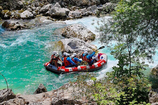 Whitewater Rafting on the Soa River in Bovec, Slovenia - Whitewater Rafting on the Soa River in Bovec, Slovenia