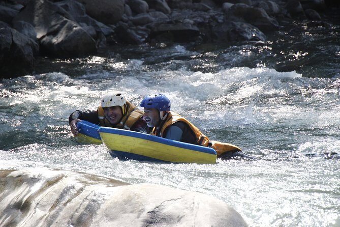 Whitewater swimming (hydrospeed) on the Ubaye - Whitewater swimming (hydrospeed) on the Ubaye